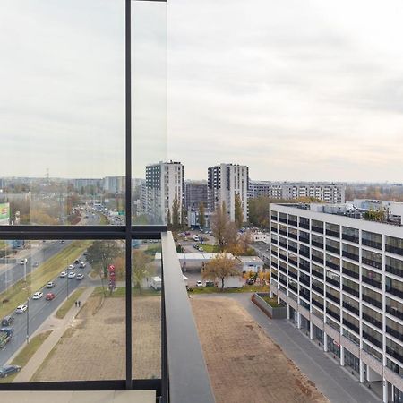 Wola Chic Blue Apartment วอร์ซอ ภายนอก รูปภาพ
