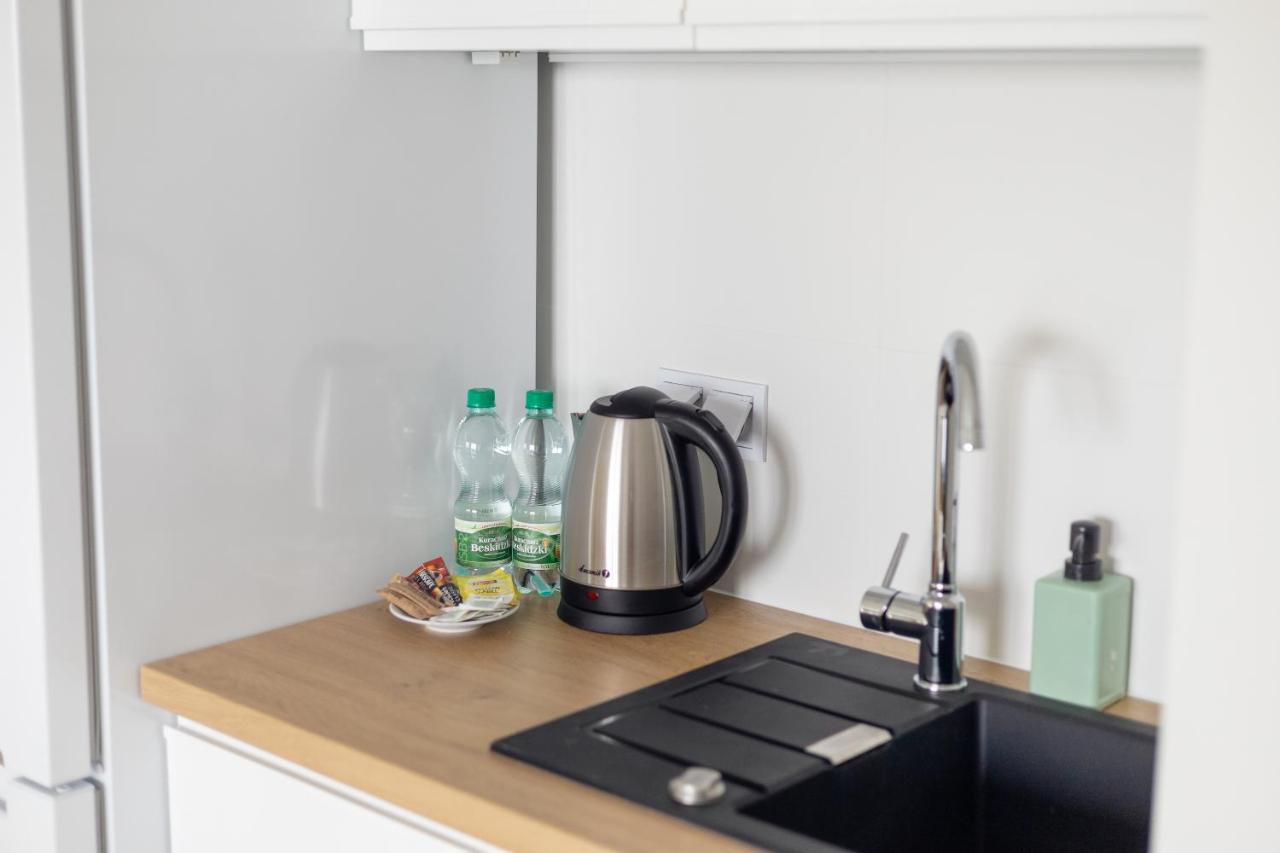 Wola Chic Blue Apartment วอร์ซอ ภายนอก รูปภาพ