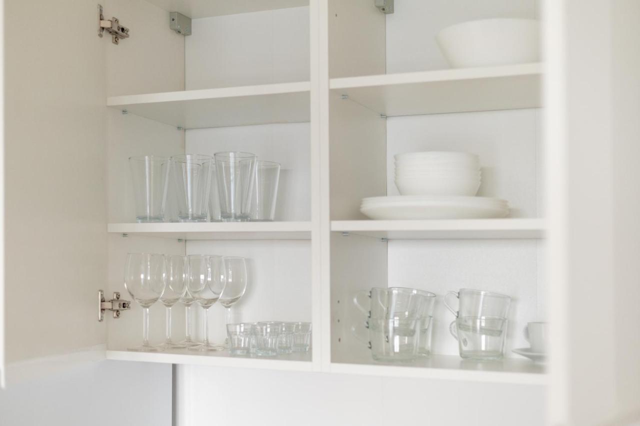Wola Chic Blue Apartment วอร์ซอ ภายนอก รูปภาพ